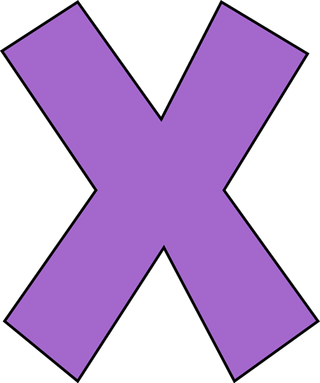 Purple_Letter_X