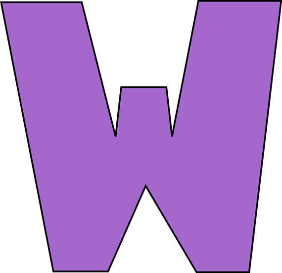 Purple_Letter_W