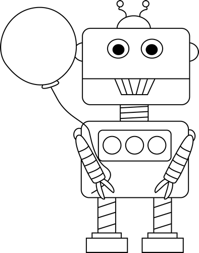 Black_and_White_Robot_with_a_Balloon