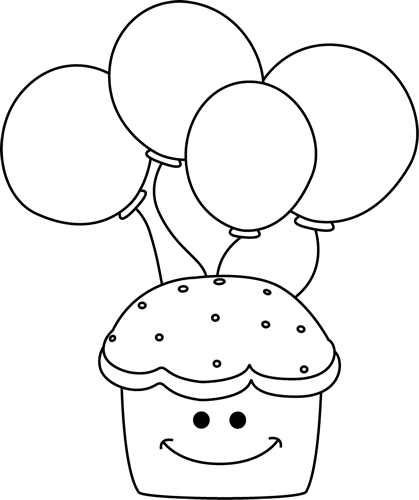 Black_and_White_Cupcake_and_Balloons