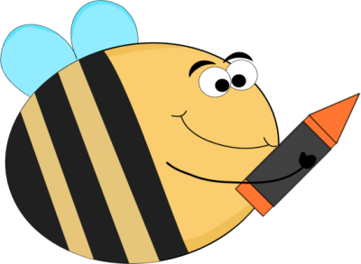 Funny_Bee_with_an_Orange_Crayon