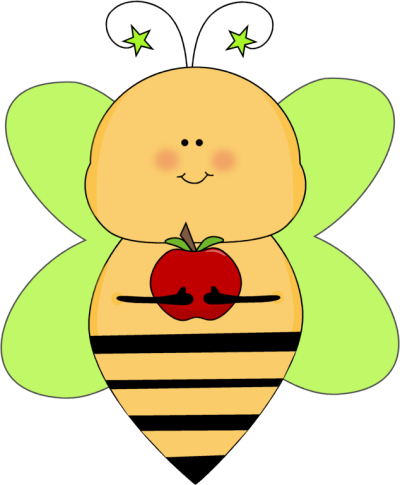 _Green_Star_Bee_with_an_Apple