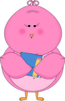 Pink_Bird_Holding_a_Notebook_and_Pencil