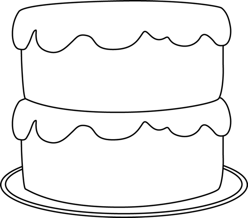 _Black_and_White_Cake_on_a_Plate