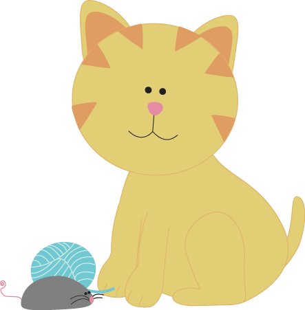 Cat_with_Yarn_and_a_Toy_Mouse