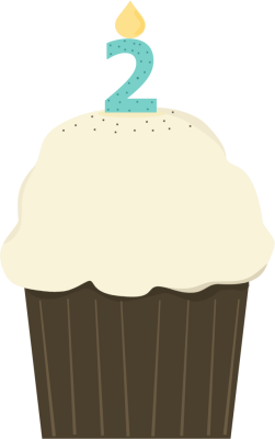 Second_Birthday_Cupcake