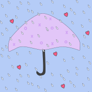 Rain_and_Umbrella_Background