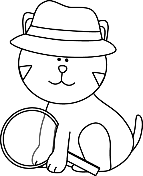 Black_and_White_Detective_Cat