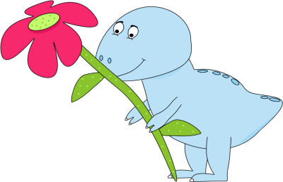 Tyrannosaurus_Rex_with_a_Flower