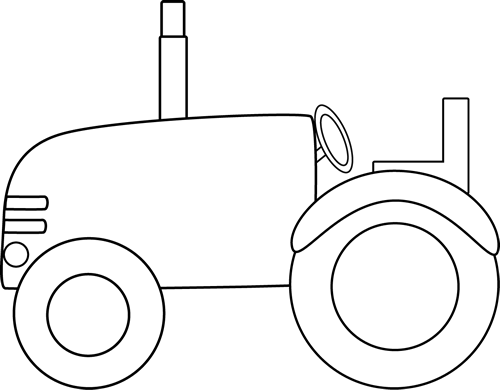 Black_and_White_Tractor