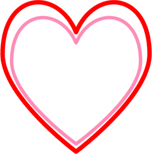 Pink_and_Red_Heart_Outline