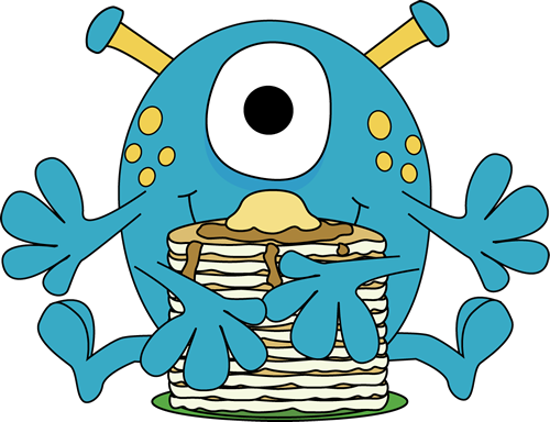 _Monster_Eating_Pancakes