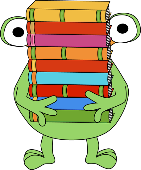 Monster_Carrying_a_Stack_of_Books