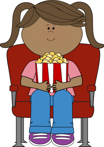 Girl_Watching_Movie_in_Theater