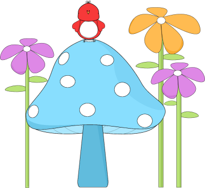 Mushroom_with_a_Bird_and_Flowers
