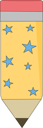 _Yellow_Pencil_with_Blue_Stars