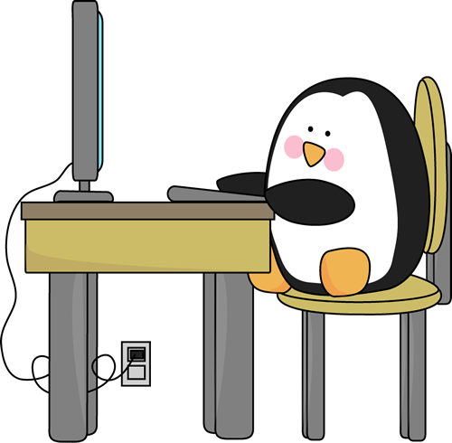 Penguin_Using_a_Computer