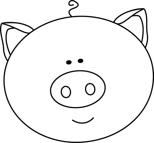 Black_and_White_Pig_Face