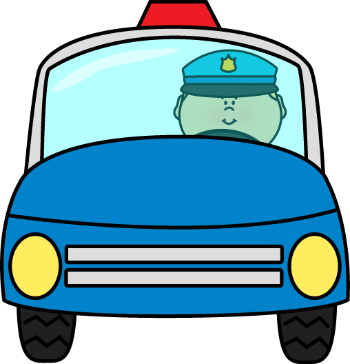 Police_Officer_Driving_Police_Car