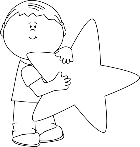 Black_and_White_Boy_with_a_Star