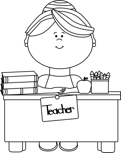 Black_and_White_Teacher_Sitting_at_a_Desk