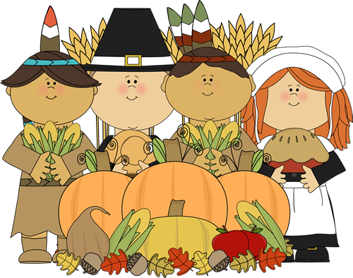 Pilgrims_and_Indians_with_Thanksgiving_Harvest